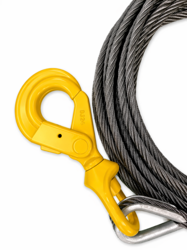 Winch Cable wth Latch Hook thumbnail