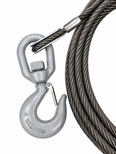 Winch Cable with Swivel Hook thumbnail